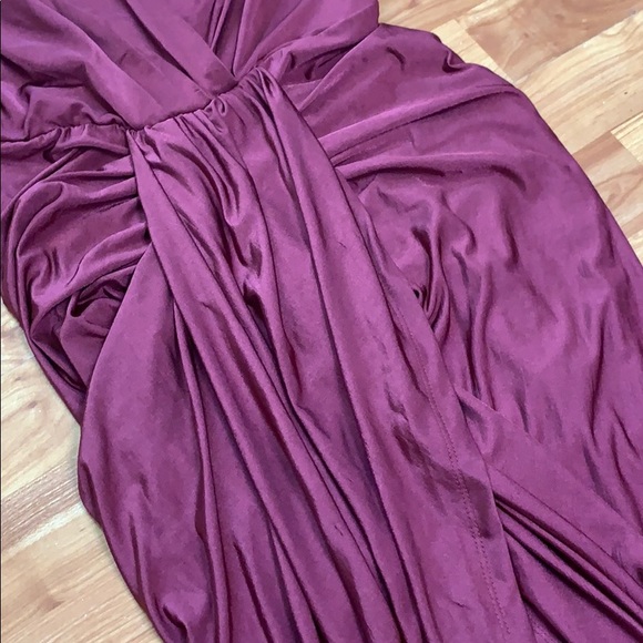 Fashion nova plunge drape dress - Picture 5 of 6